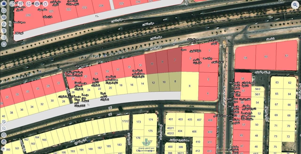 Commercial land for sale in Al Khobar
